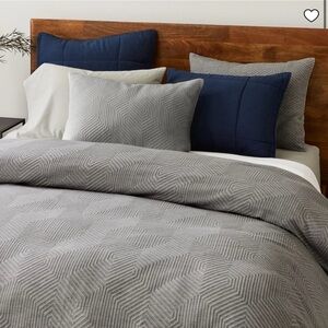 Modern Geo Shams 100% cotton